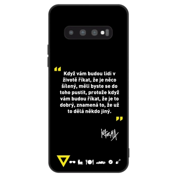 Obal pro Samsung Galaxy S10 Plus G975 - Kazma - MĚLI BYSTE SE DO TOHO PUSTIT