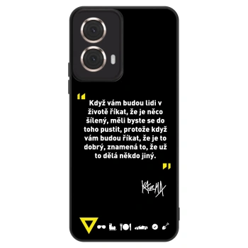 Obal pro Motorola Moto G85 - Kazma - MĚLI BYSTE SE DO TOHO PUSTIT