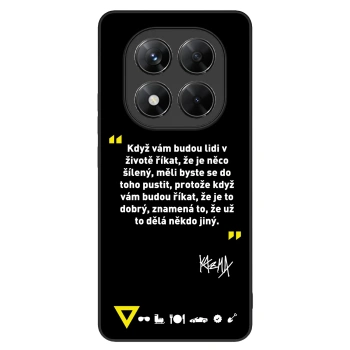 Picasee ULTIMATE CASE pro Xiaomi Redmi Note 14 Pro 5G - Kazma - MĚLI BYSTE SE DO TOHO PUSTIT