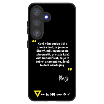 Picasee ULTIMATE CASE pro Samsung Galaxy S25 5G - Kazma - MĚLI BYSTE SE DO TOHO PUSTIT