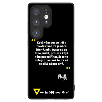 Picasee ULTIMATE CASE pro Samsung Galaxy S25 Ultra 5G - Kazma - MĚLI BYSTE SE DO TOHO PUSTIT