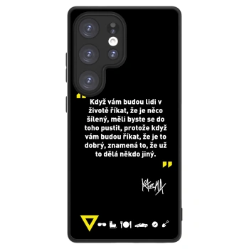 Picasee ULTIMATE CASE PowerShare pro Samsung Galaxy S25 Ultra 5G - Kazma - MĚLI BYSTE SE DO TOHO PUSTIT