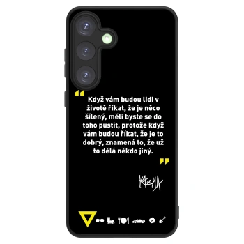 Picasee ULTIMATE CASE PowerShare pro Samsung Galaxy S25+ 5G - Kazma - MĚLI BYSTE SE DO TOHO PUSTIT
