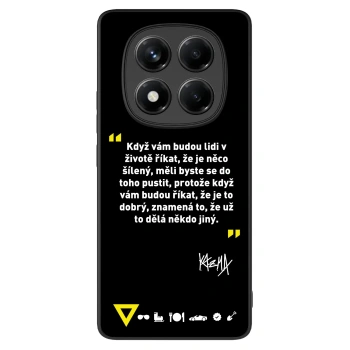 Picasee ULTIMATE CASE pro Xiaomi Redmi Note 14 Pro 4G - Kazma - MĚLI BYSTE SE DO TOHO PUSTIT