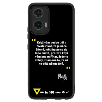 Obal pro Motorola Moto G35 5G - Kazma - MĚLI BYSTE SE DO TOHO PUSTIT