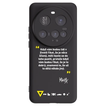 Picasee silikonový černý obal pro Xiaomi 15 Ultra - Kazma - MĚLI BYSTE SE DO TOHO PUSTIT