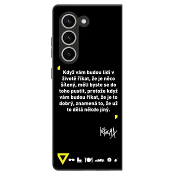 Obal pro Samsung Galaxy Z Fold5 5G - Kazma - MĚLI BYSTE SE DO TOHO PUSTIT