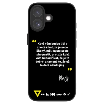 Picasee ULTIMATE CASE pro Apple iPhone 17 - Kazma - MĚLI BYSTE SE DO TOHO PUSTIT