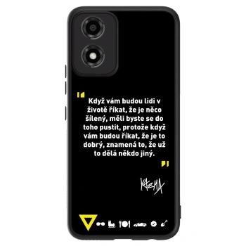 Obal pro Motorola Moto E14 - Kazma - MĚLI BYSTE SE DO TOHO PUSTIT