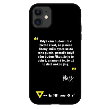 Obal pro Apple iPhone 11 - Kazma - MĚLI BYSTE SE DO TOHO PUSTIT