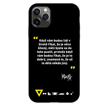 Obal pro Apple iPhone 11 Pro - Kazma - MĚLI BYSTE SE DO TOHO PUSTIT
