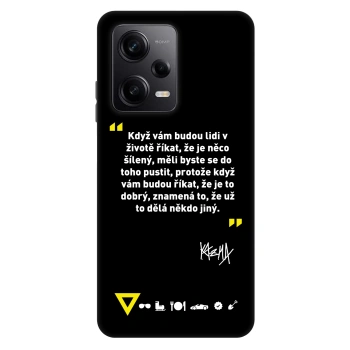 Obal pro Xiaomi Redmi Note 12 Pro+ 5G - Kazma - MĚLI BYSTE SE DO TOHO PUSTIT
