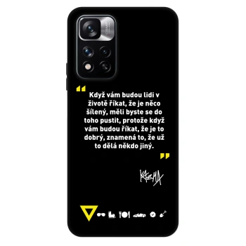 Obal pro Xiaomi Redmi Note 11 Pro 5G - Kazma - MĚLI BYSTE SE DO TOHO PUSTIT