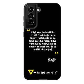 Obal pro Samsung Galaxy S22 5G - Kazma - MĚLI BYSTE SE DO TOHO PUSTIT