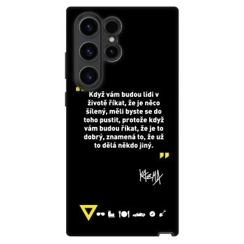 Obal pro Samsung Galaxy S22 Ultra 5G - Kazma - MĚLI BYSTE SE DO TOHO PUSTIT
