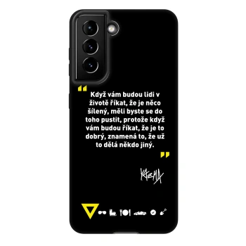 Obal pro Samsung Galaxy S21 FE 5G - Kazma - MĚLI BYSTE SE DO TOHO PUSTIT