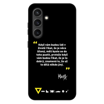 Obal pro Samsung Galaxy S24+ S926B 5G - Kazma - MĚLI BYSTE SE DO TOHO PUSTIT