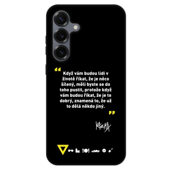 Obal pro Samsung Galaxy S25+ 5G - Kazma - MĚLI BYSTE SE DO TOHO PUSTIT