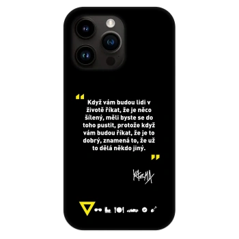 Obal pro Apple iPhone 13 Pro - Kazma - MĚLI BYSTE SE DO TOHO PUSTIT
