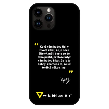 Obal pro Apple iPhone 13 Pro Max - Kazma - MĚLI BYSTE SE DO TOHO PUSTIT