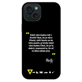 Obal pro Apple iPhone 14 - Kazma - MĚLI BYSTE SE DO TOHO PUSTIT