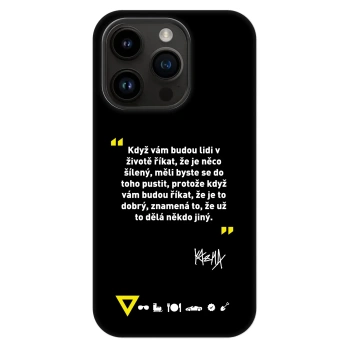 Obal pro Apple iPhone 14 Pro - Kazma - MĚLI BYSTE SE DO TOHO PUSTIT