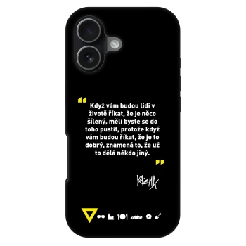 Obal pro Apple iPhone 17 - Kazma - MĚLI BYSTE SE DO TOHO PUSTIT