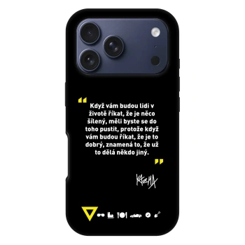 Obal pro Apple iPhone 17 Pro - Kazma - MĚLI BYSTE SE DO TOHO PUSTIT