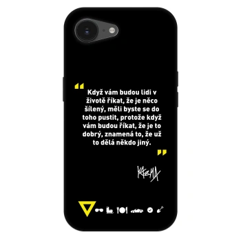 Obal pro Apple iPhone 17e - Kazma - MĚLI BYSTE SE DO TOHO PUSTIT