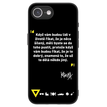 Picasee ULTIMATE CASE MagSafe pro Apple iPhone 17e - Kazma - MĚLI BYSTE SE DO TOHO PUSTIT