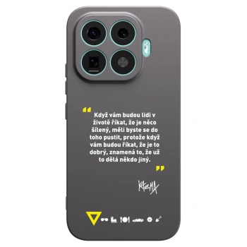 Picasee silikonový černý obal pro Xiaomi 17T - Kazma - MĚLI BYSTE SE DO TOHO PUSTIT