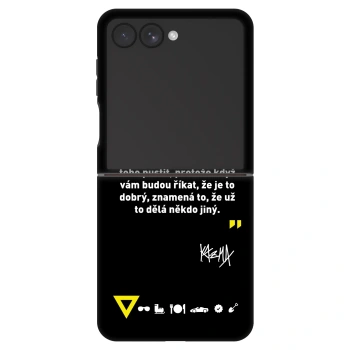 Obal pro Samsung Galaxy Z Flip7 5G - Kazma - MĚLI BYSTE SE DO TOHO PUSTIT