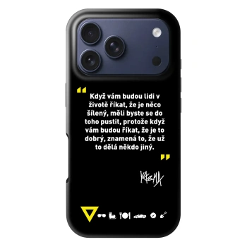 Obal pro Apple iPhone 18 Pro - Kazma - MĚLI BYSTE SE DO TOHO PUSTIT