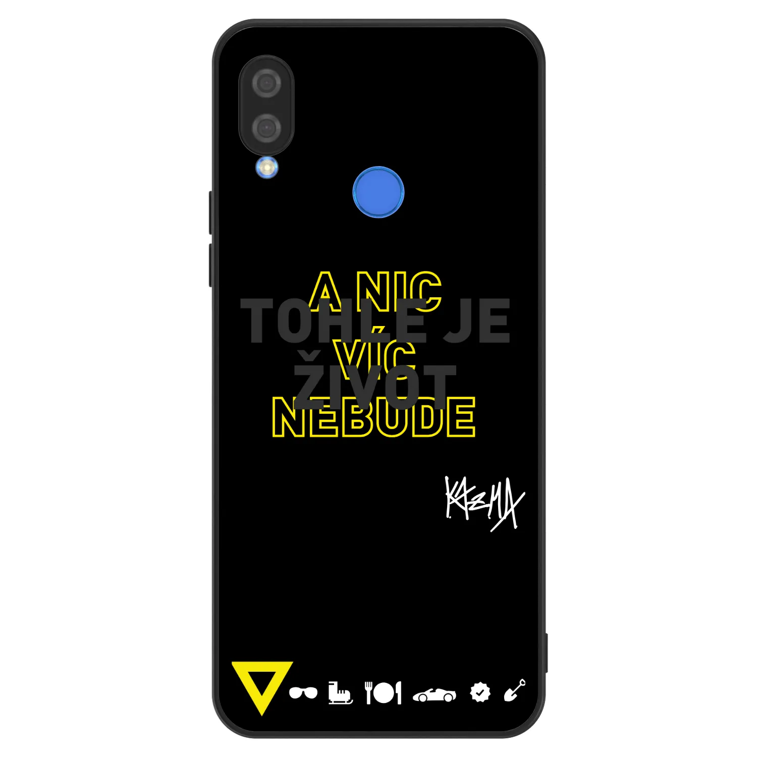 Picasee ULTIMATE CASE pro Huawei Nova 3 - Kazma - TOHLE JE ŽIVOT A NIC VÍC NEBUDE