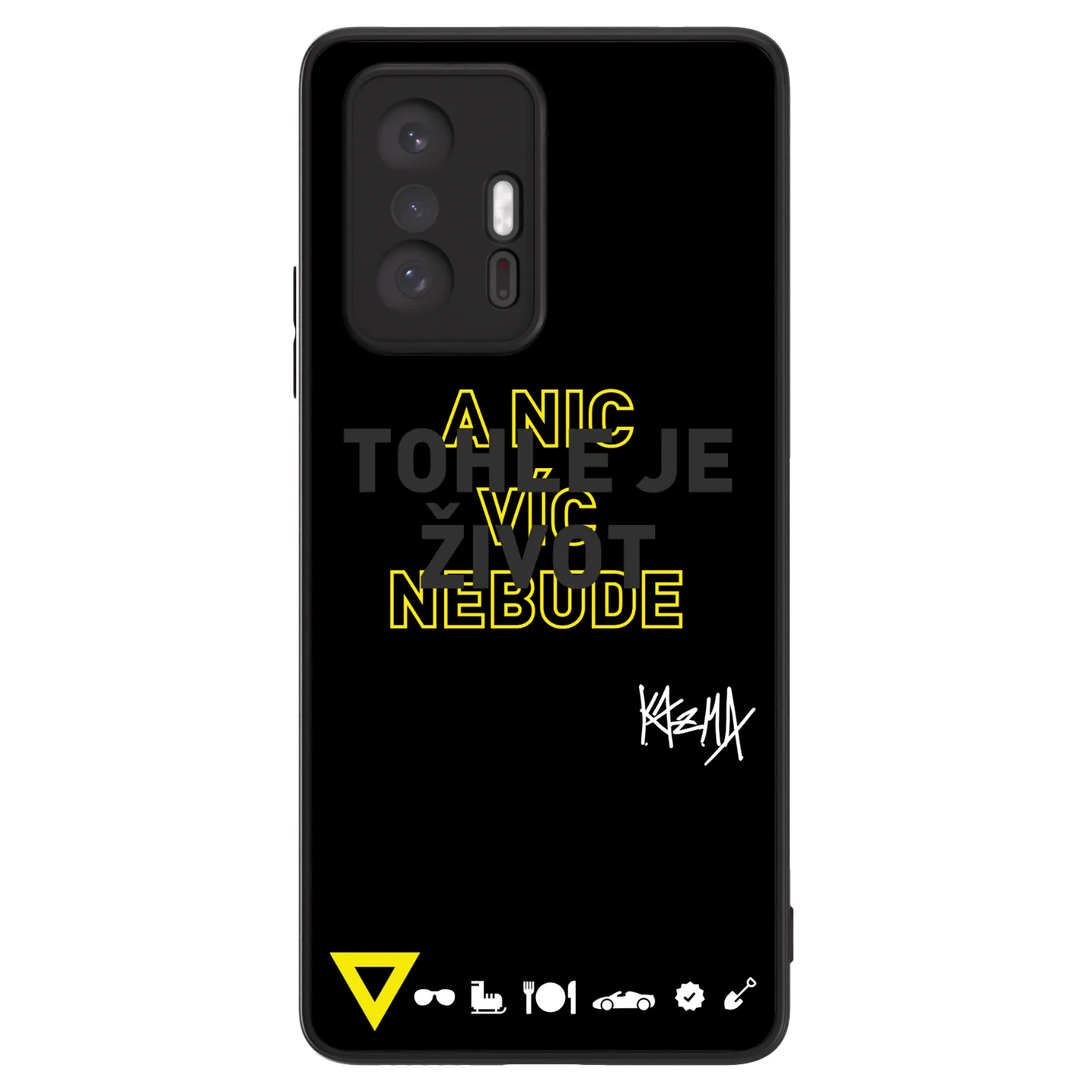 Picasee ULTIMATE CASE pro Xiaomi 11T - Kazma - TOHLE JE ŽIVOT A NIC VÍC NEBUDE