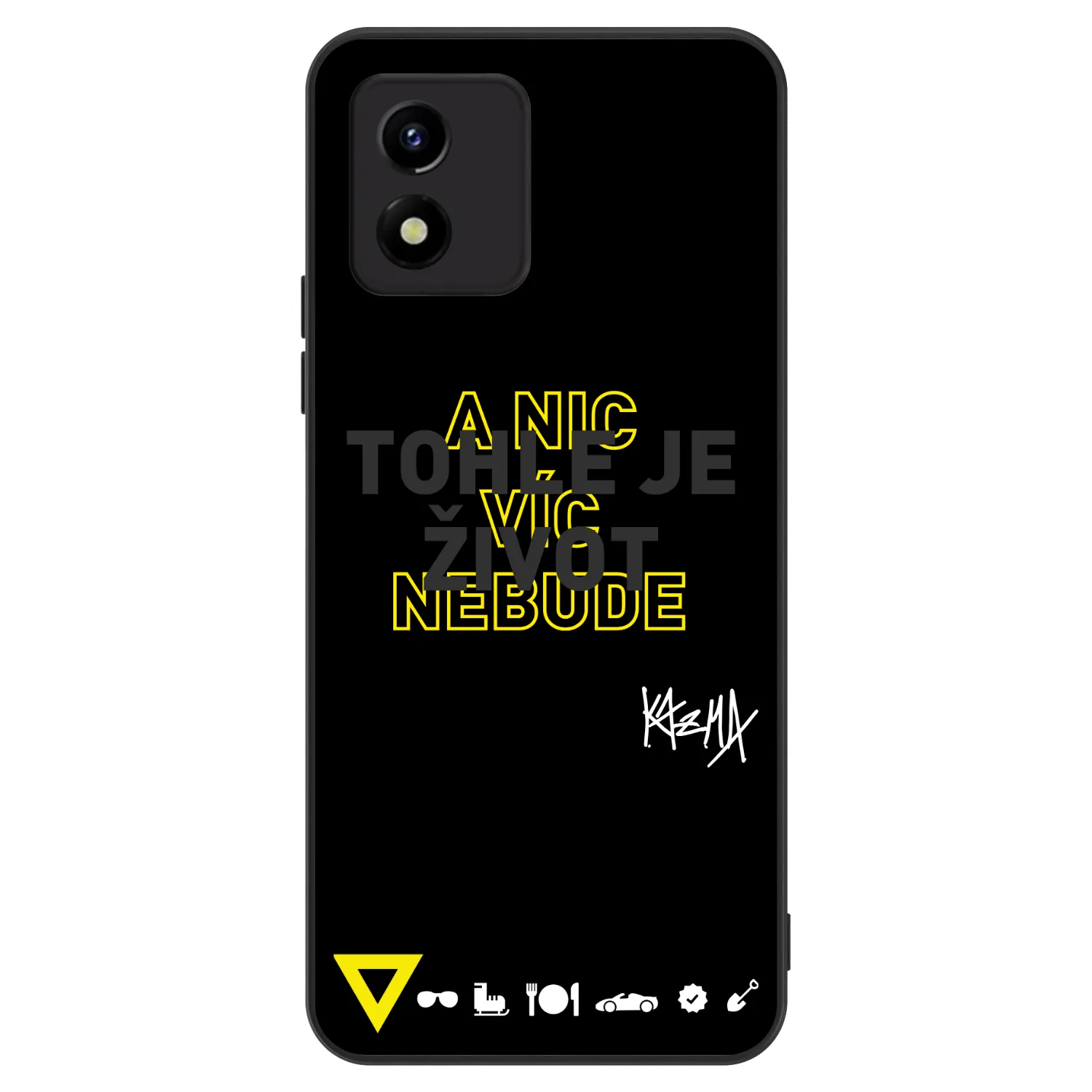 Picasee ULTIMATE CASE pro Vivo Y01 - Kazma - TOHLE JE ŽIVOT A NIC VÍC NEBUDE