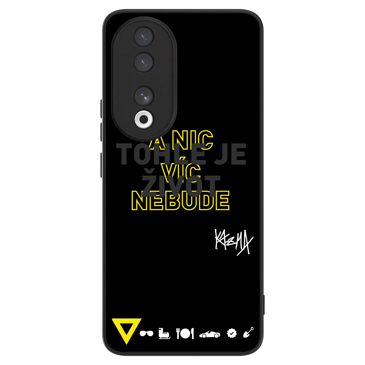Picasee ULTIMATE CASE pro Honor 90 5G - Kazma - TOHLE JE ŽIVOT A NIC VÍC NEBUDE