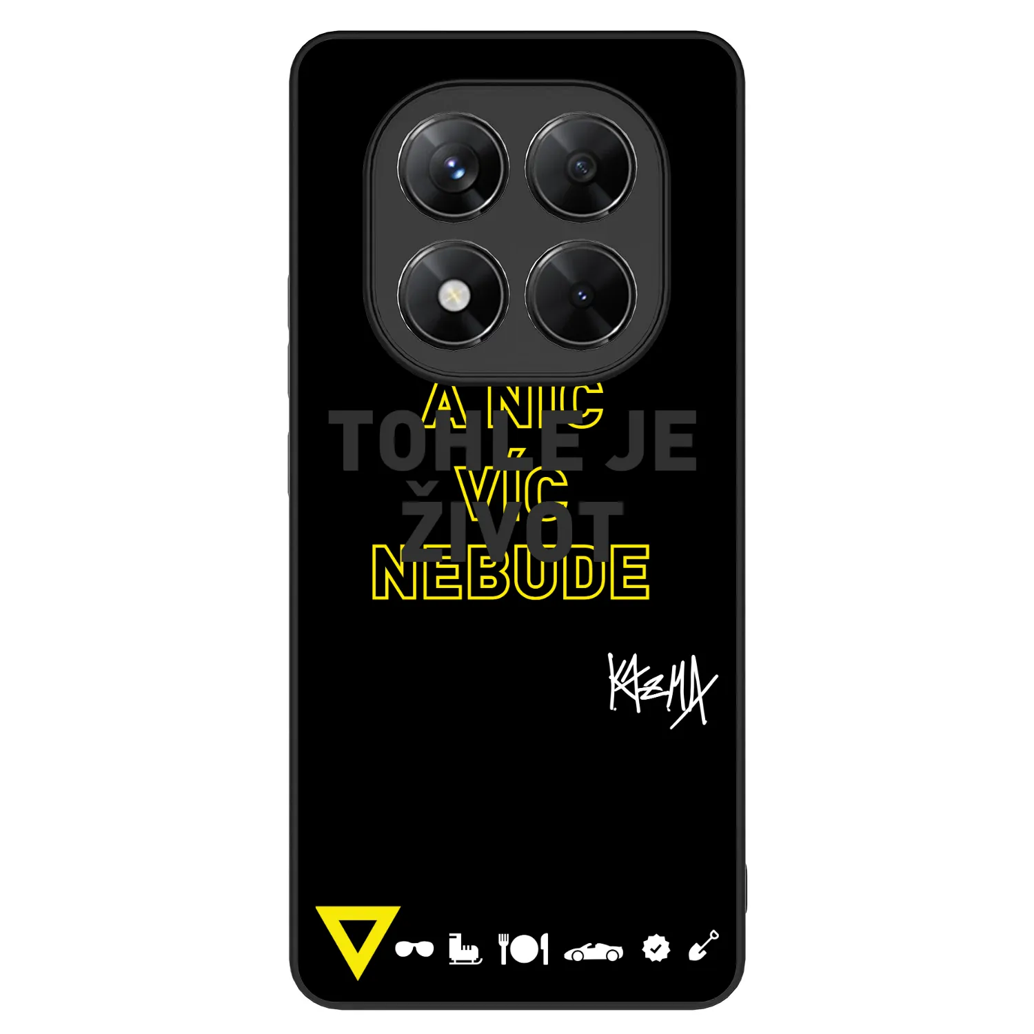 Picasee ULTIMATE CASE pro Xiaomi Redmi Note 14 Pro 5G - Kazma - TOHLE JE ŽIVOT A NIC VÍC NEBUDE