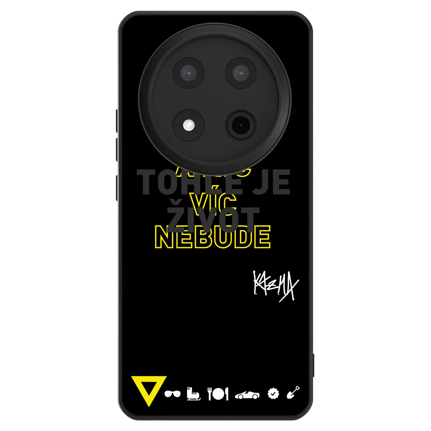 Picasee ULTIMATE CASE pro Honor Magic7 Lite 5G - Kazma - TOHLE JE ŽIVOT A NIC VÍC NEBUDE