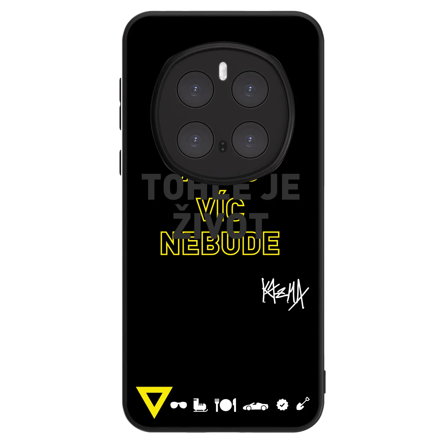 Picasee ULTIMATE CASE pro Honor Magic7 Pro 5G - Kazma - TOHLE JE ŽIVOT A NIC VÍC NEBUDE