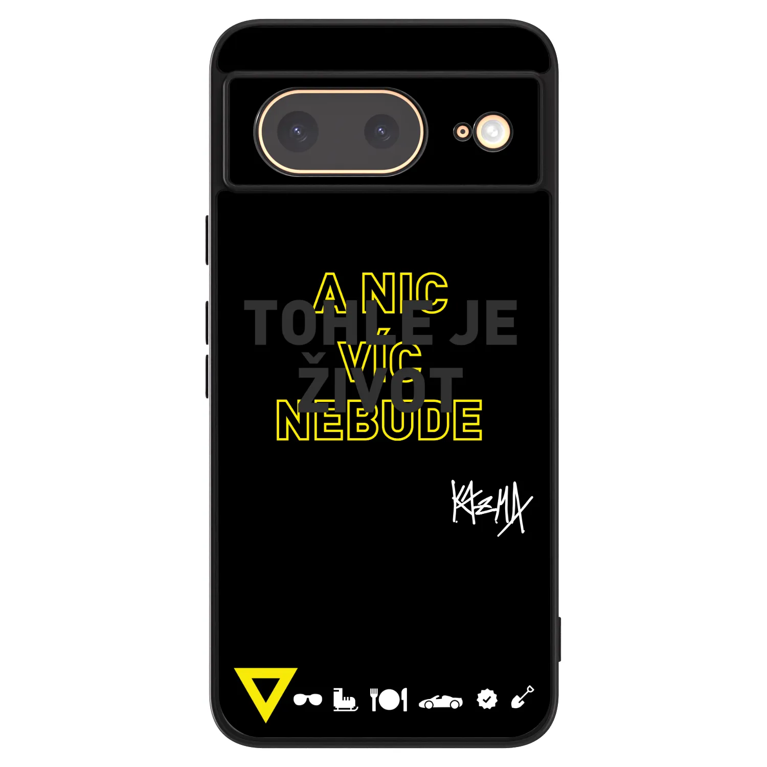 Picasee ULTIMATE CASE pro Google Pixel 8 - Kazma - TOHLE JE ŽIVOT A NIC VÍC NEBUDE