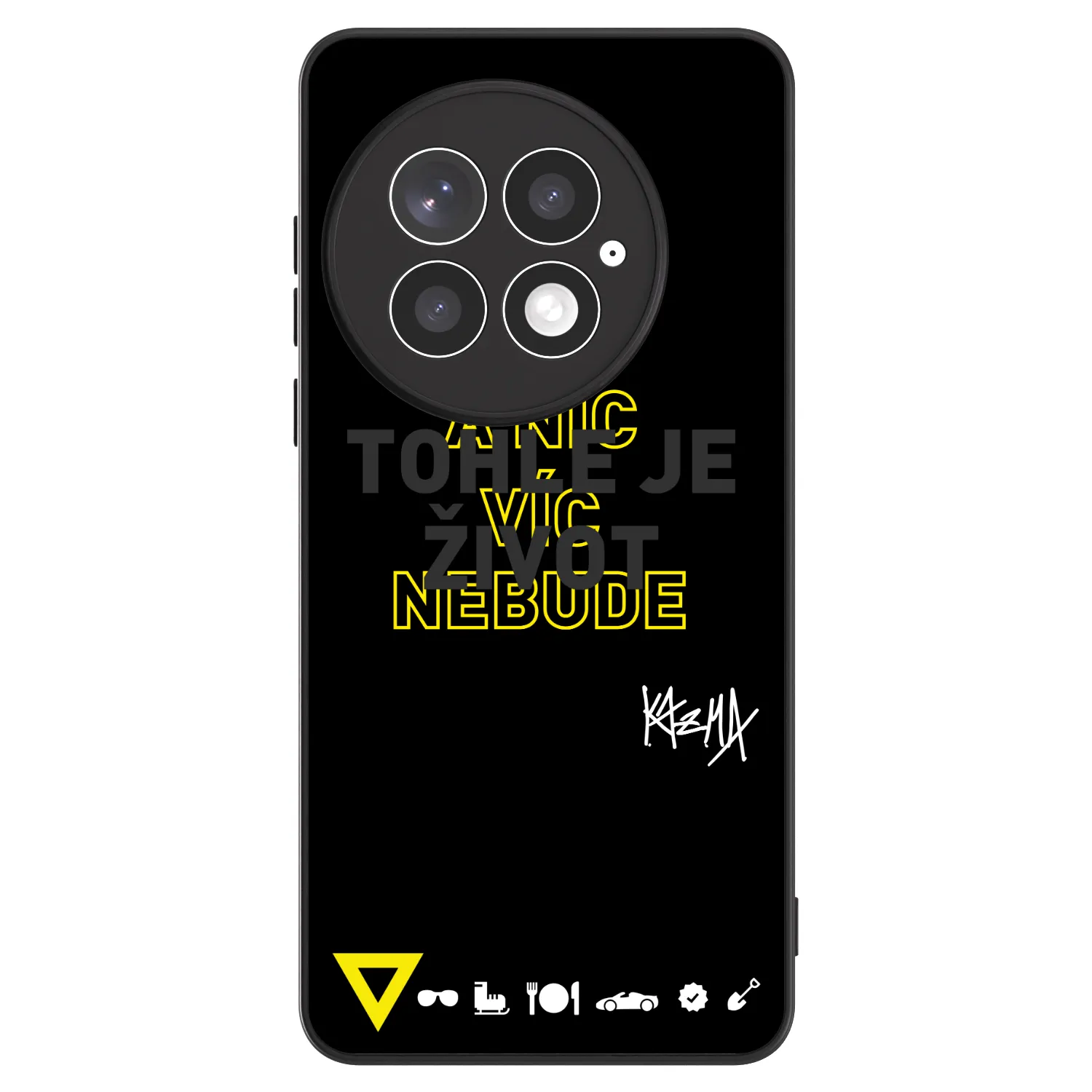 Picasee ULTIMATE CASE pro OnePlus 13 5G - Kazma - TOHLE JE ŽIVOT A NIC VÍC NEBUDE