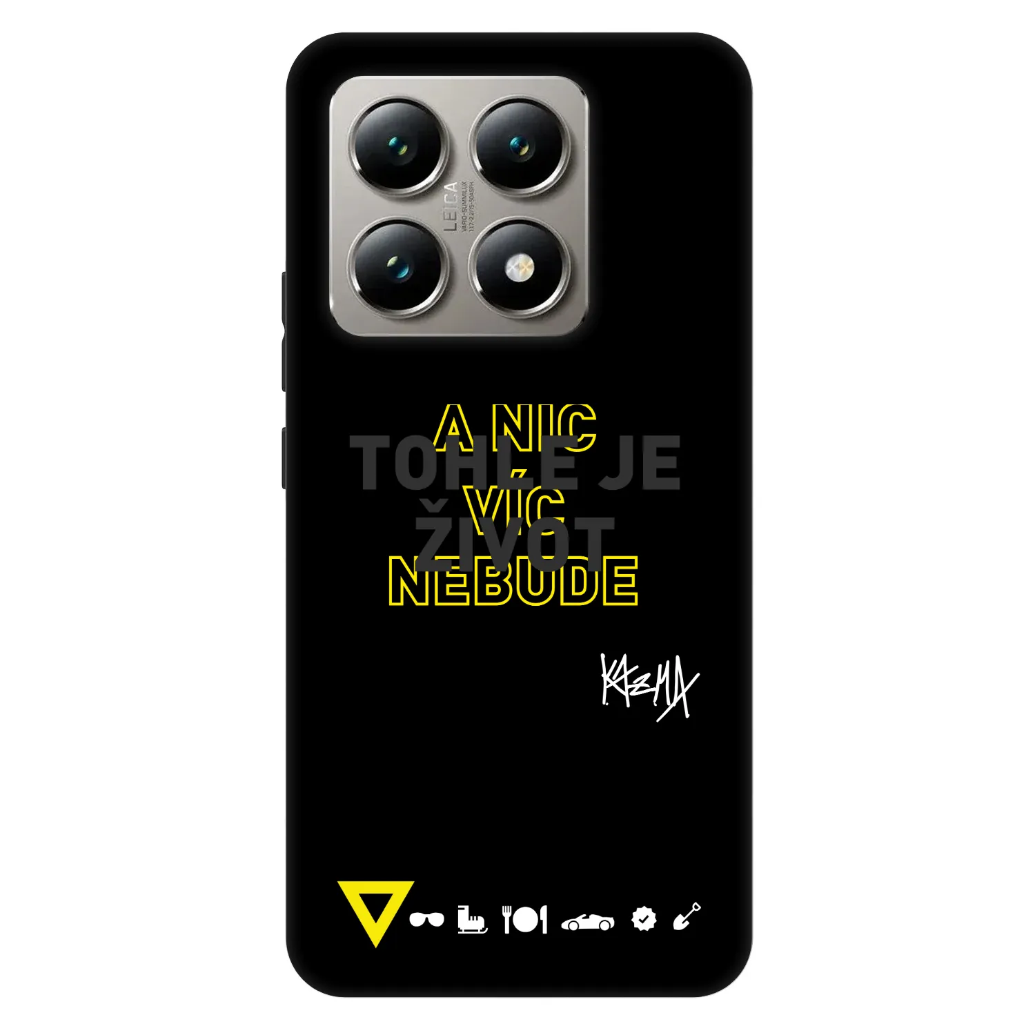 Picasee Fashion Case pro Xiaomi 14T - Kazma - TOHLE JE ŽIVOT A NIC VÍC NEBUDE