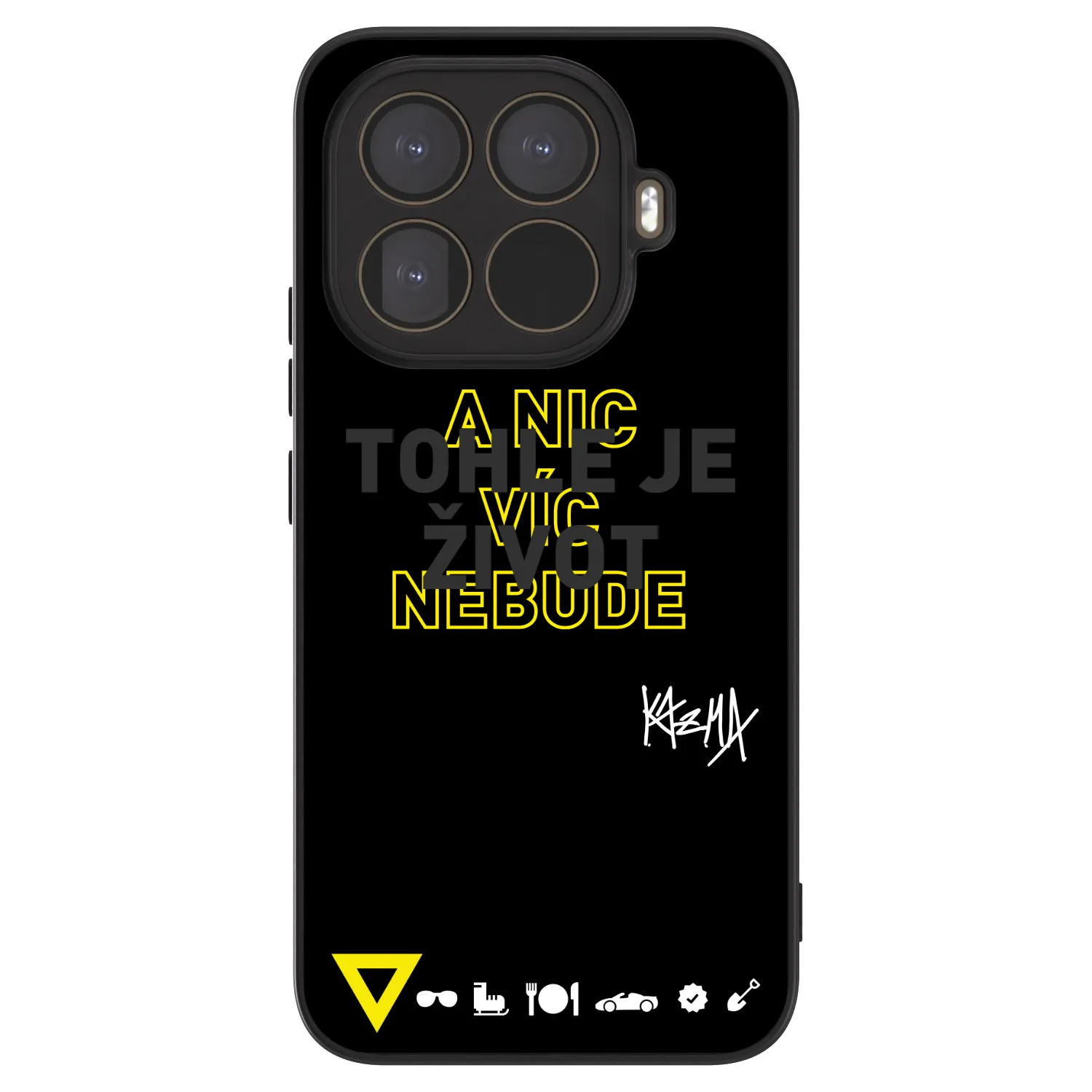 Picasee ULTIMATE CASE pro Xiaomi 15T Pro - Kazma - TOHLE JE ŽIVOT A NIC VÍC NEBUDE