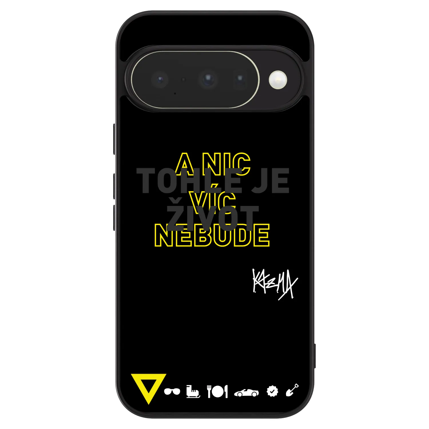 Picasee ULTIMATE CASE pro Google Pixel 10 - Kazma - TOHLE JE ŽIVOT A NIC VÍC NEBUDE