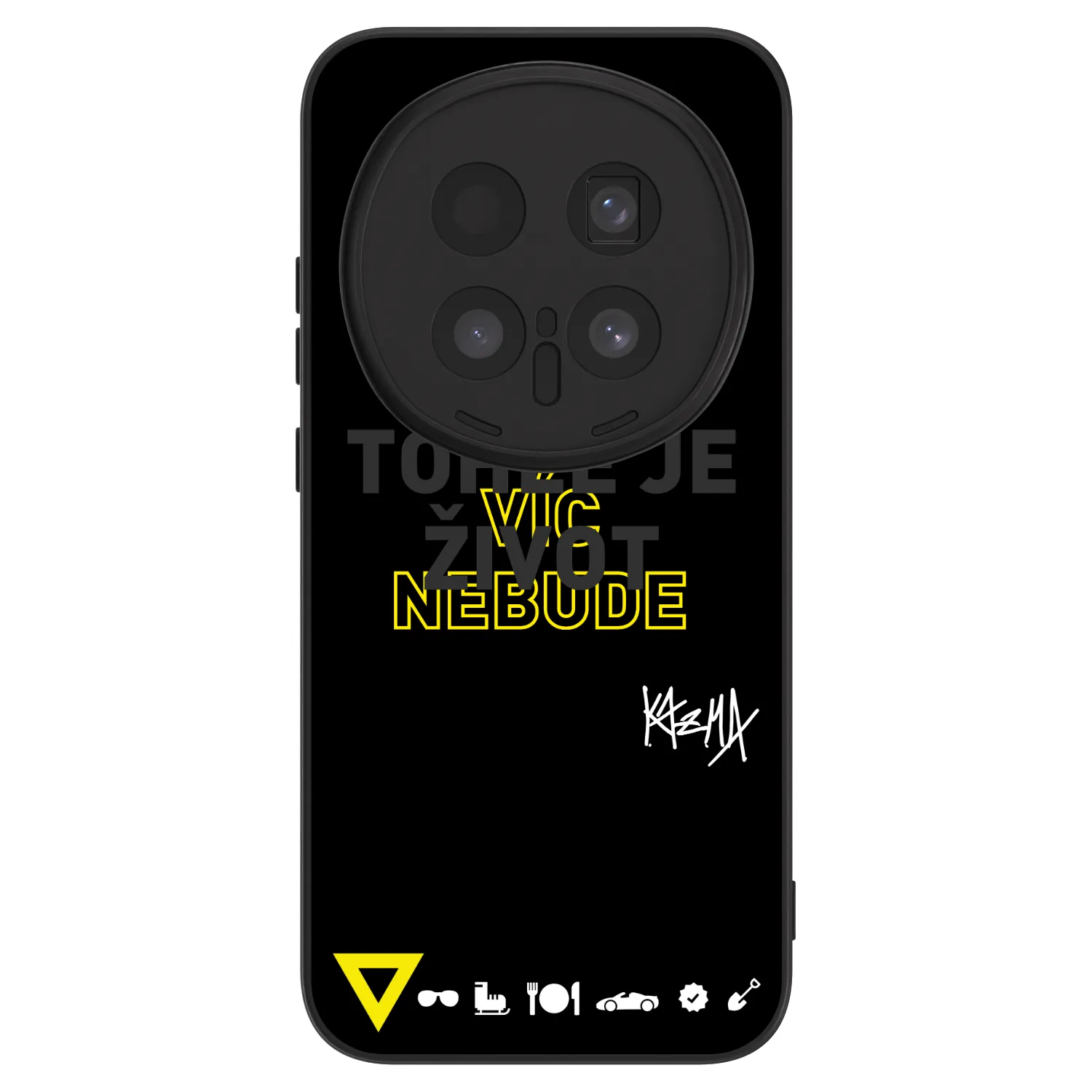 Picasee ULTIMATE CASE pro Honor Magic8 Pro 5G - Kazma - TOHLE JE ŽIVOT A NIC VÍC NEBUDE
