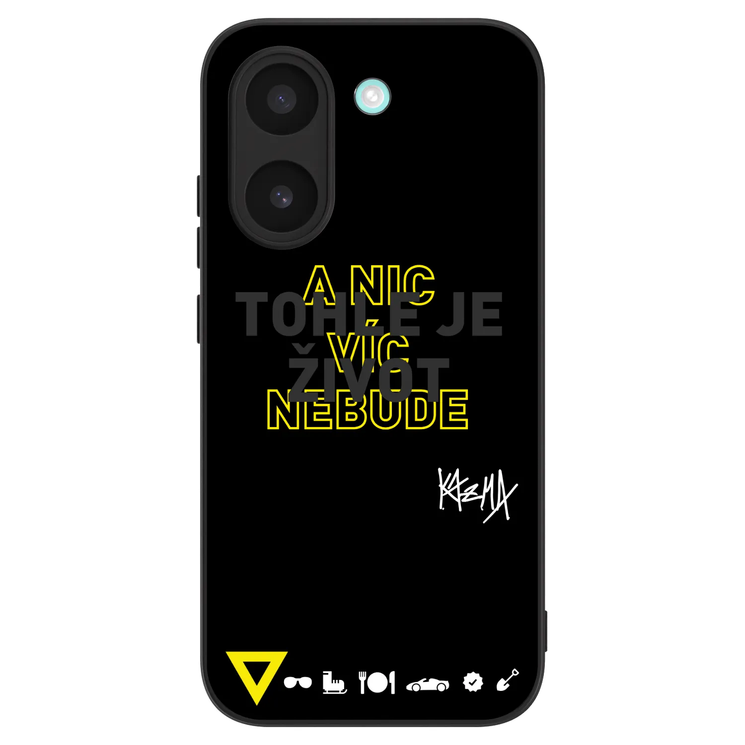 Picasee ULTIMATE CASE pro Xiaomi Poco X8 Pro - Kazma - TOHLE JE ŽIVOT A NIC VÍC NEBUDE