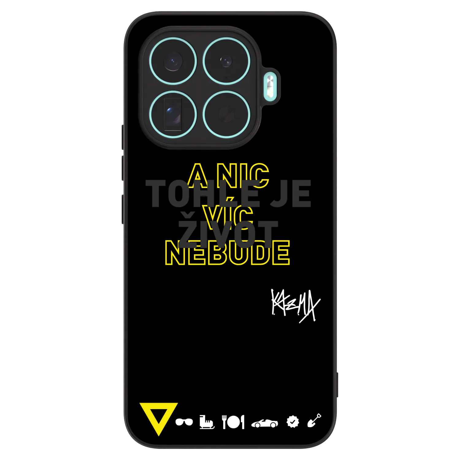 Picasee ULTIMATE CASE pro Xiaomi 17T Pro - Kazma - TOHLE JE ŽIVOT A NIC VÍC NEBUDE