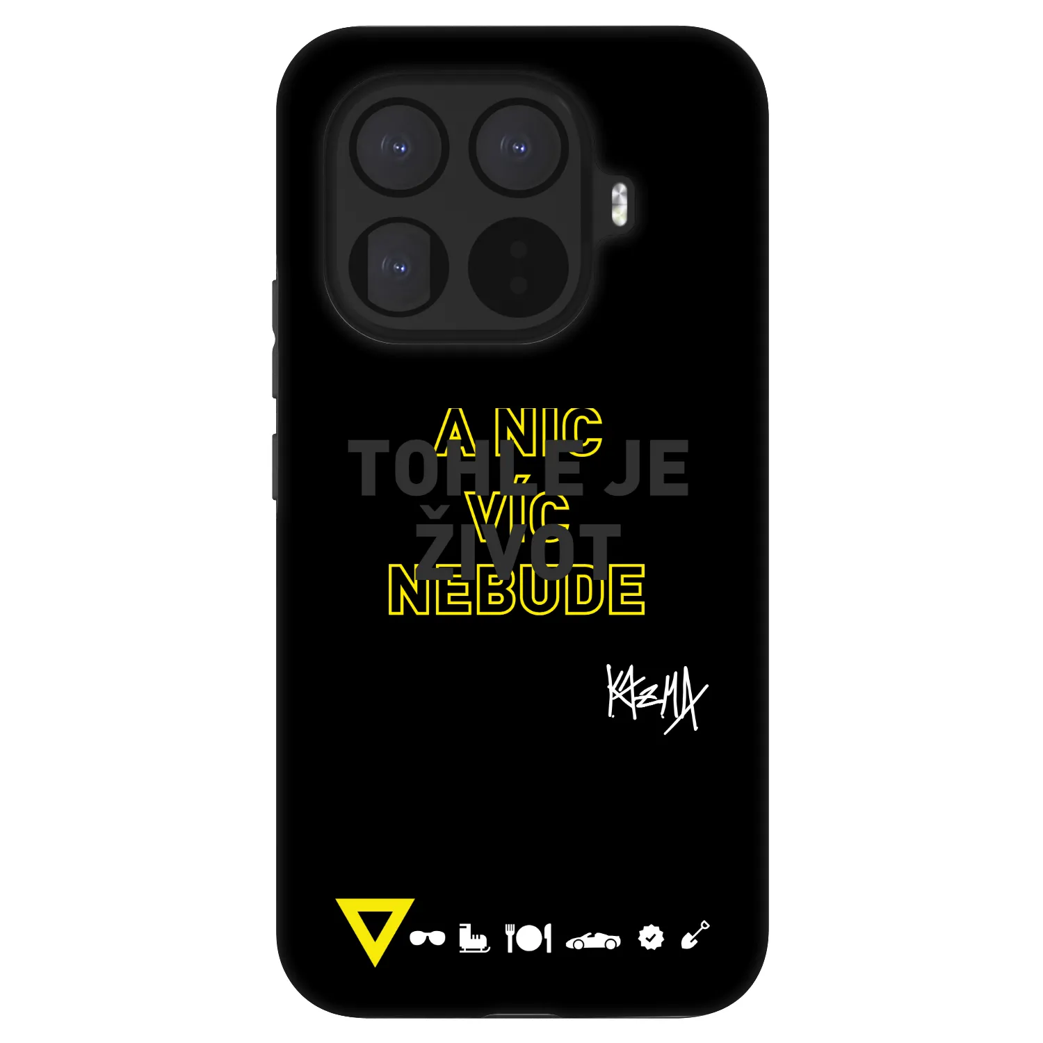 Picasee Fashion Case pro Xiaomi 15T Pro - Kazma - TOHLE JE ŽIVOT A NIC VÍC NEBUDE