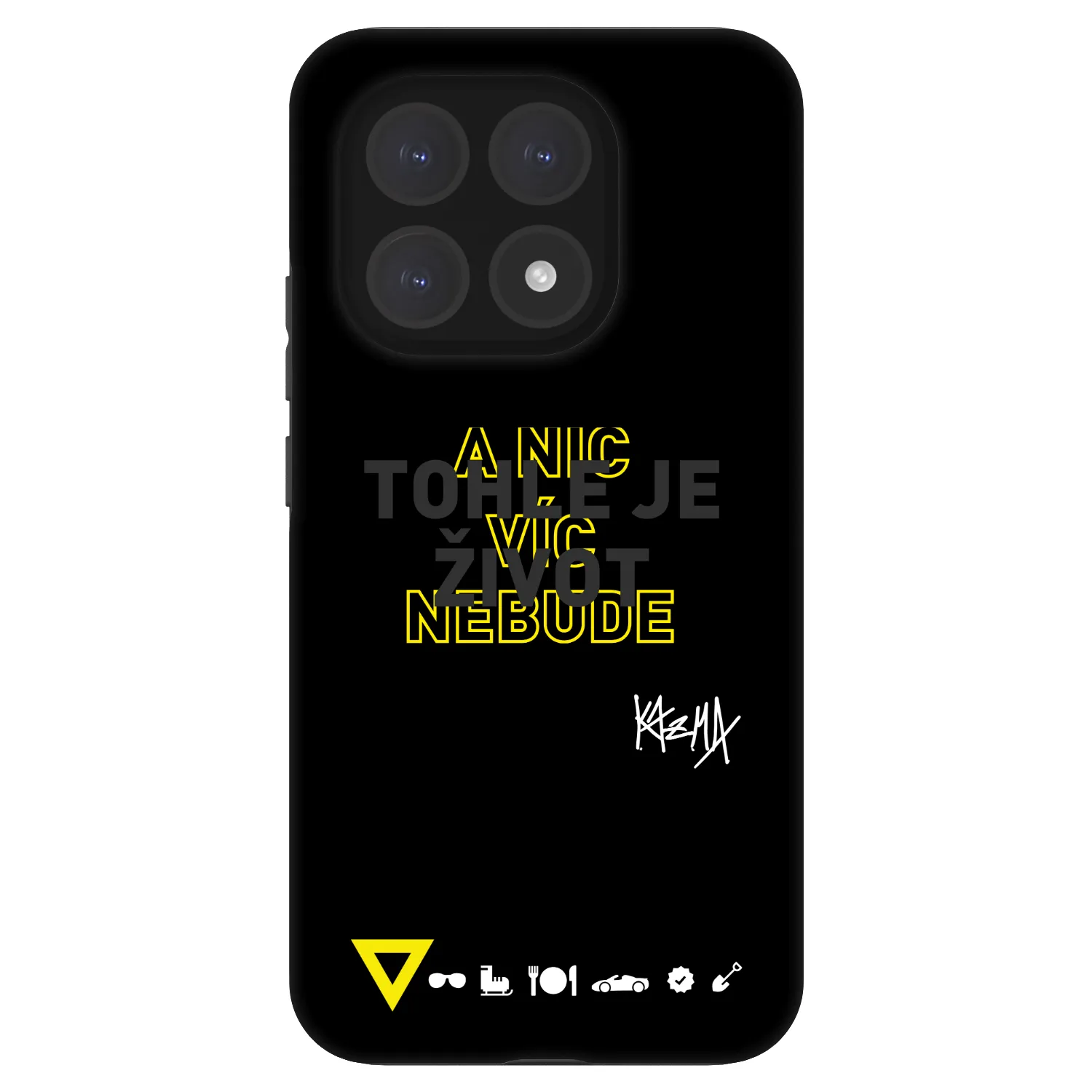 Picasee Fashion Case pro Xiaomi 15T - Kazma - TOHLE JE ŽIVOT A NIC VÍC NEBUDE